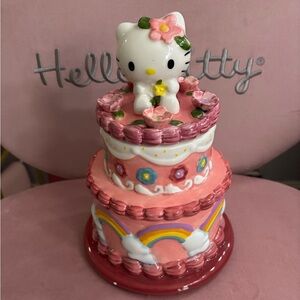 Hello kitty cake ceramic